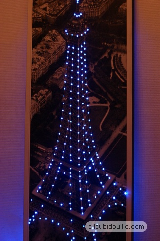 Tour Eiffel lumineuse - Ciloubidouille